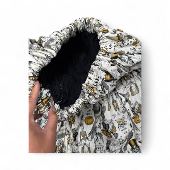 handmade halloween print full skirt - Picture 4 of 5